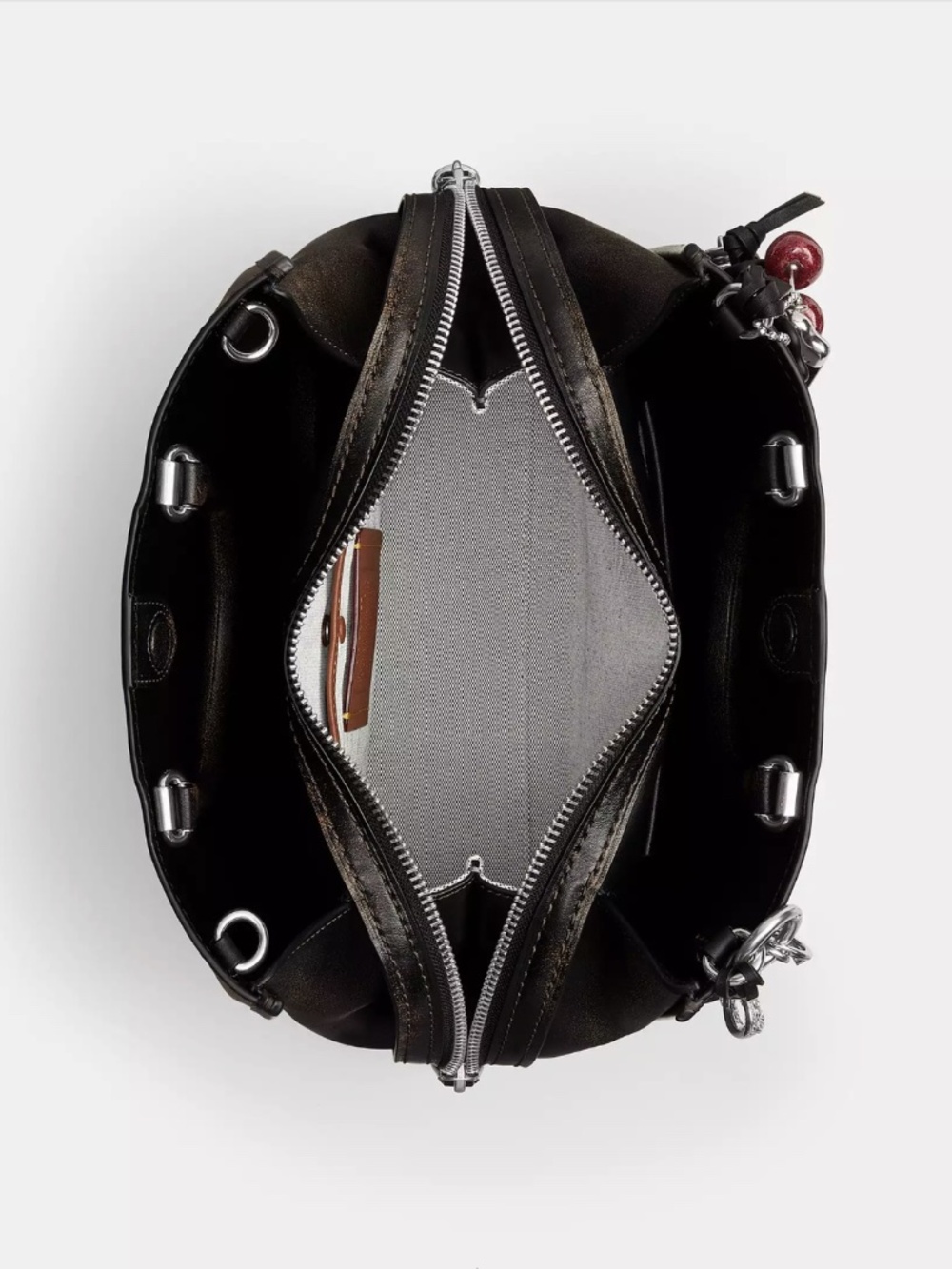 Coach Rogue 31 Loved Leather with Charms - Picture 14 of 16